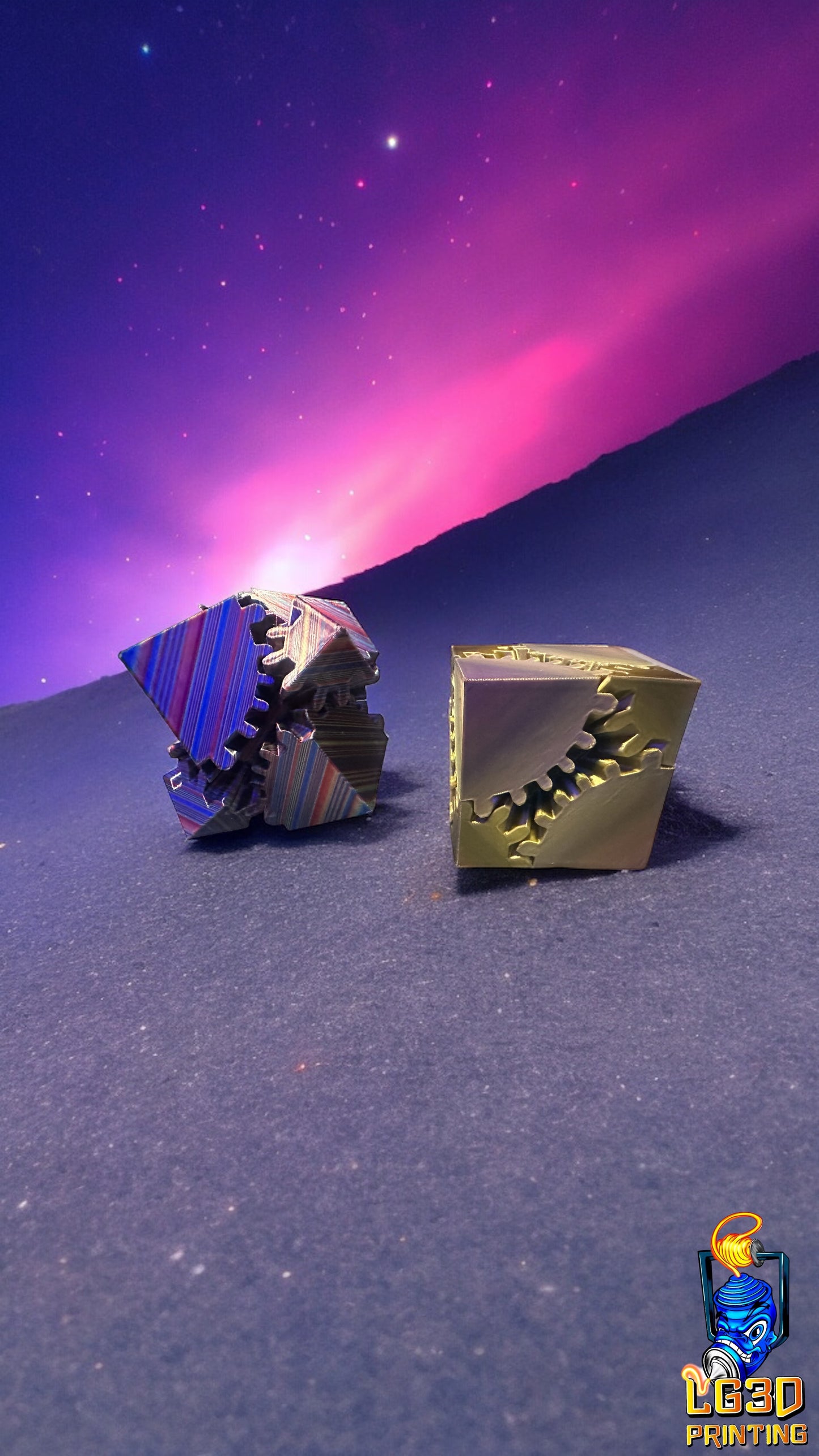 Fidget Gear Cube