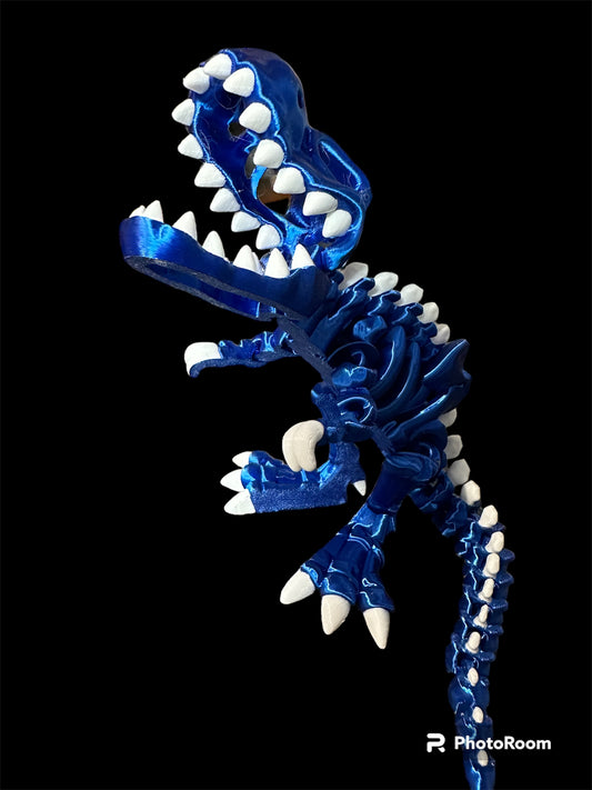 T. rex with painted accents