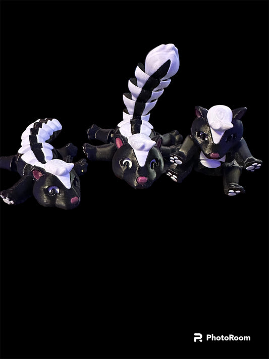 Peepie la Pew skunk family