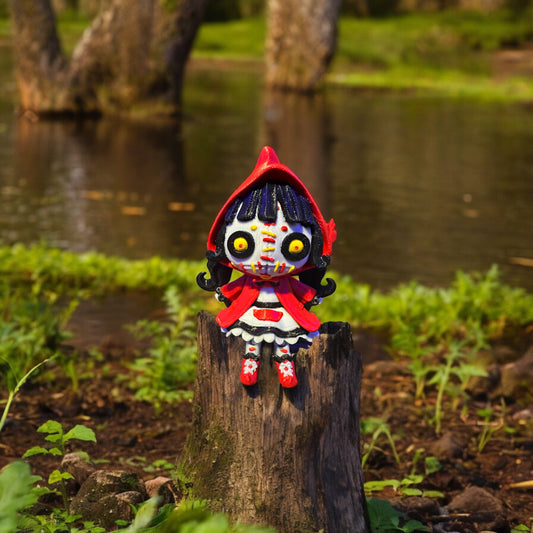 Creepy red riding hood