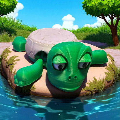 Screaming turtle coaster
