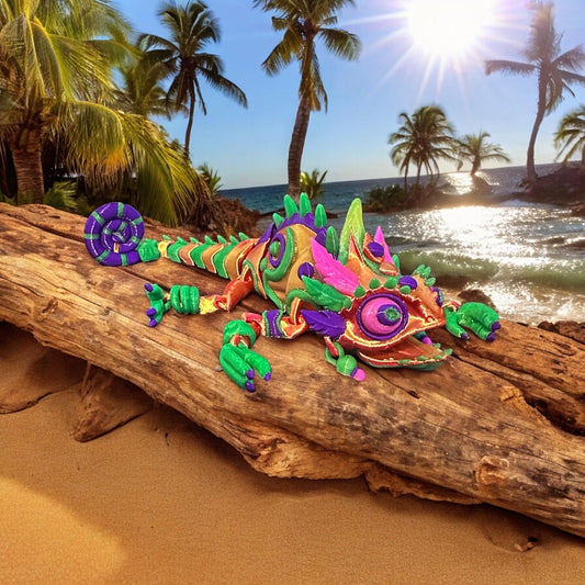 Colorful chameleon