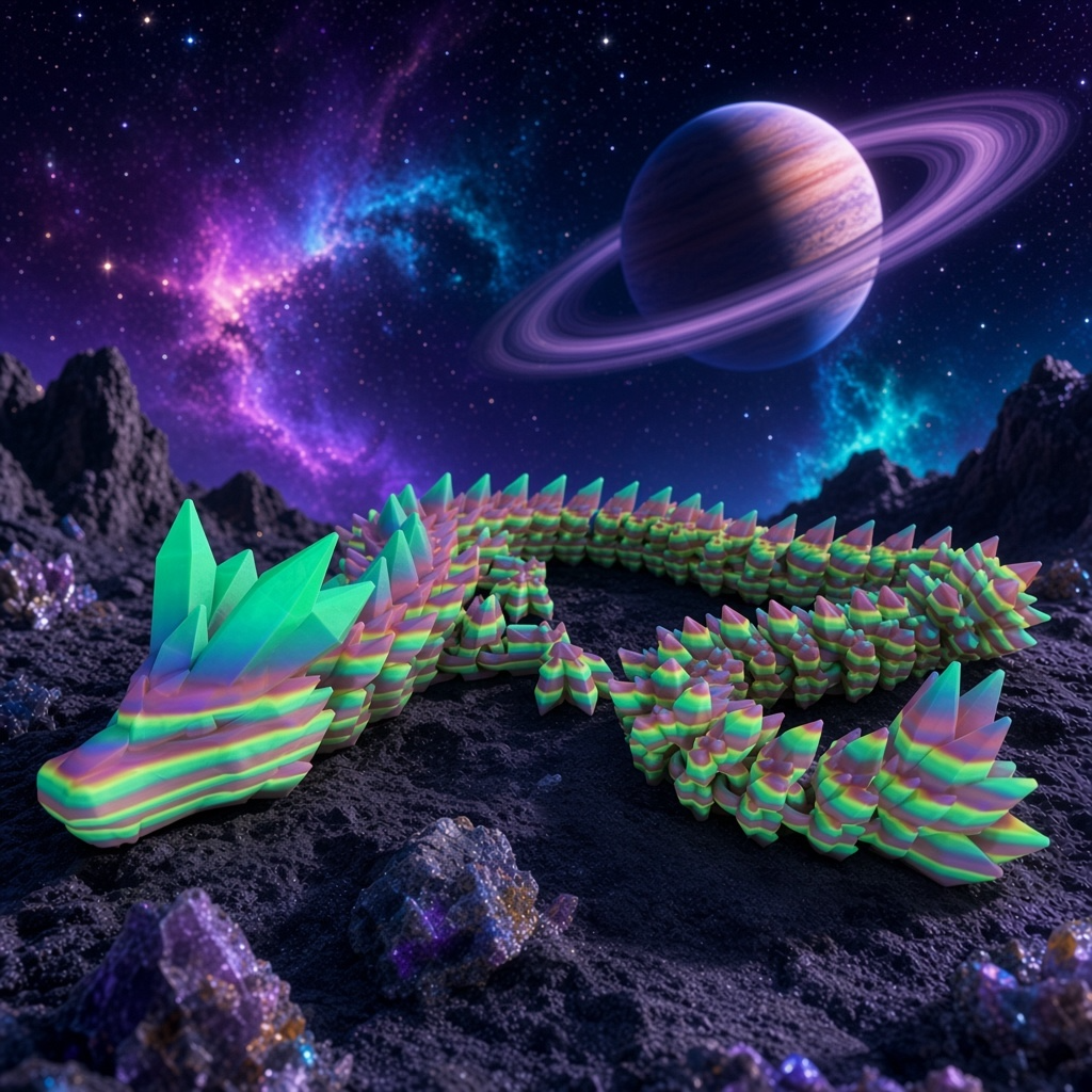 Titan the Crystal Dragon – 5 Feet of Epic Rainbow fun