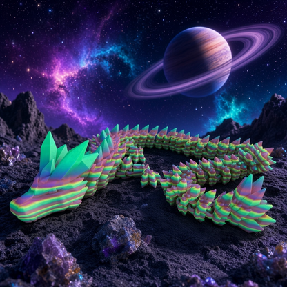 Titan the Crystal Dragon – 5 Feet of Epic Rainbow fun