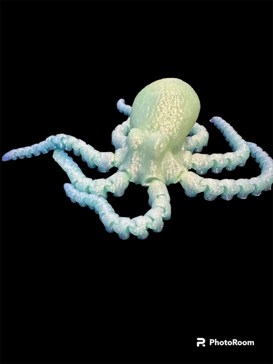 Sea glass octopus
