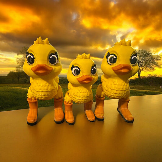 Duckies in boots