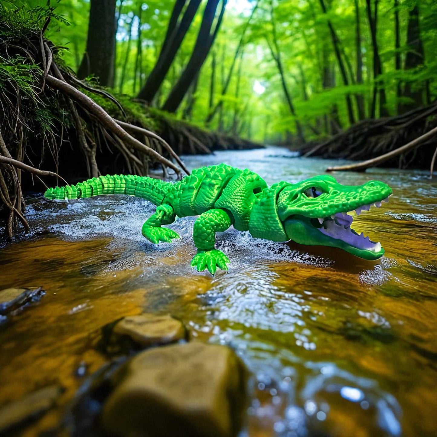 Flexi alligator