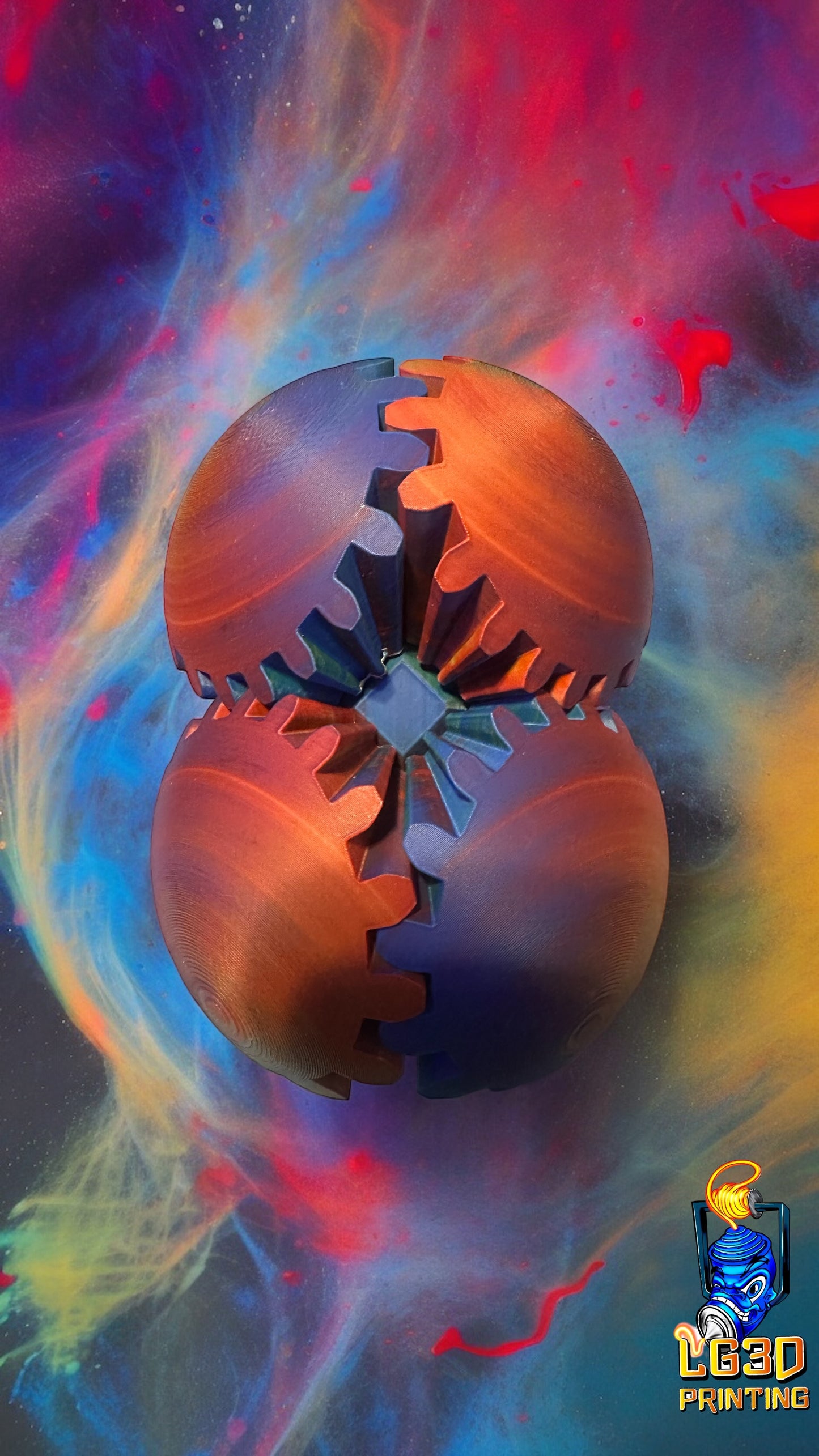 Fidget Gear Ball
